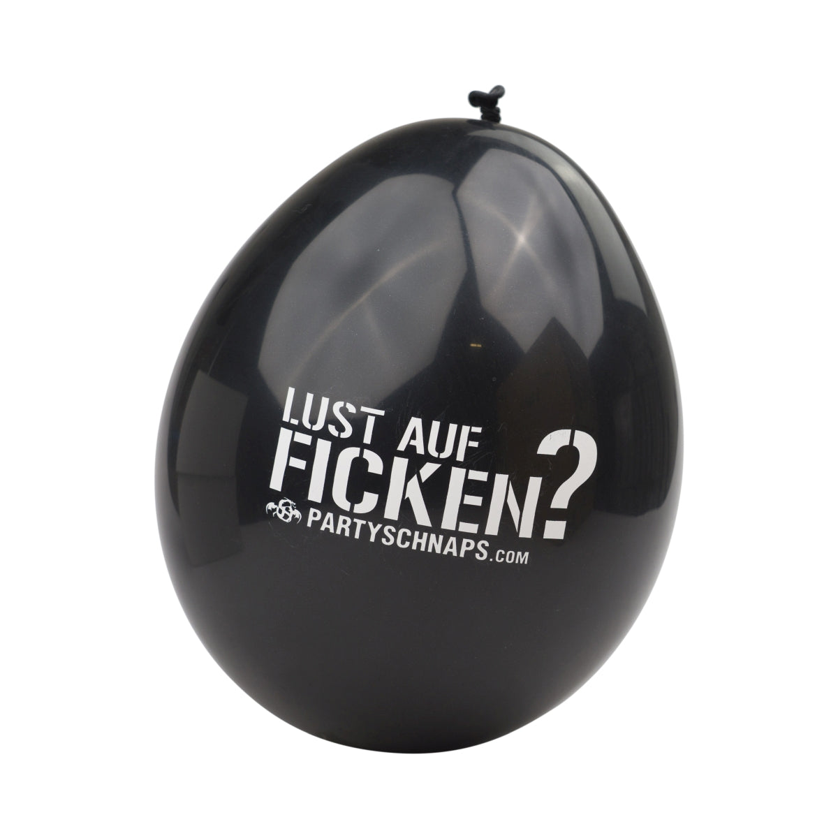 8 ballons à liqueur « Ficken » (baiser) noirs + roses « Envie de baiser ? » Ballon de fête – Vue 3