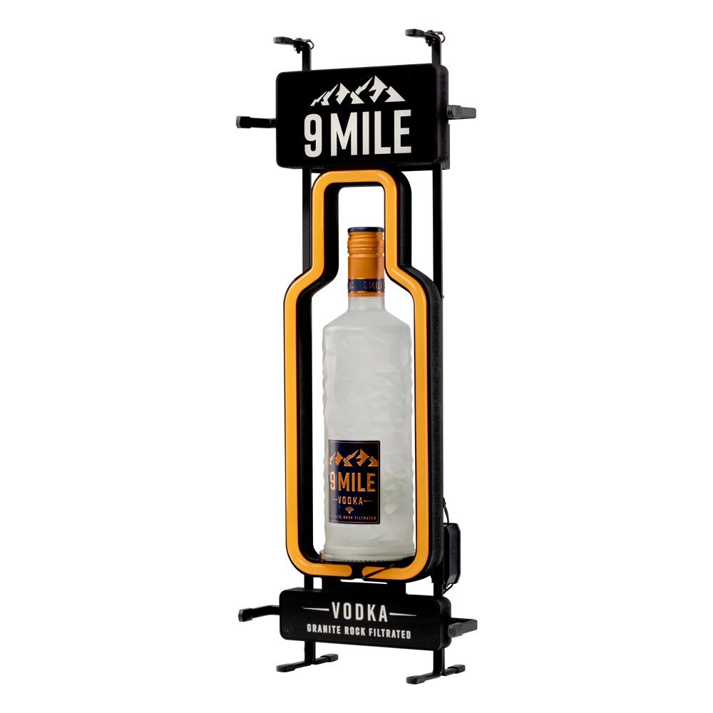 9 Mile Glorifier LED Bottleglorifier Présentoir décoratif pour bouteilles Bar Show – Vue 4