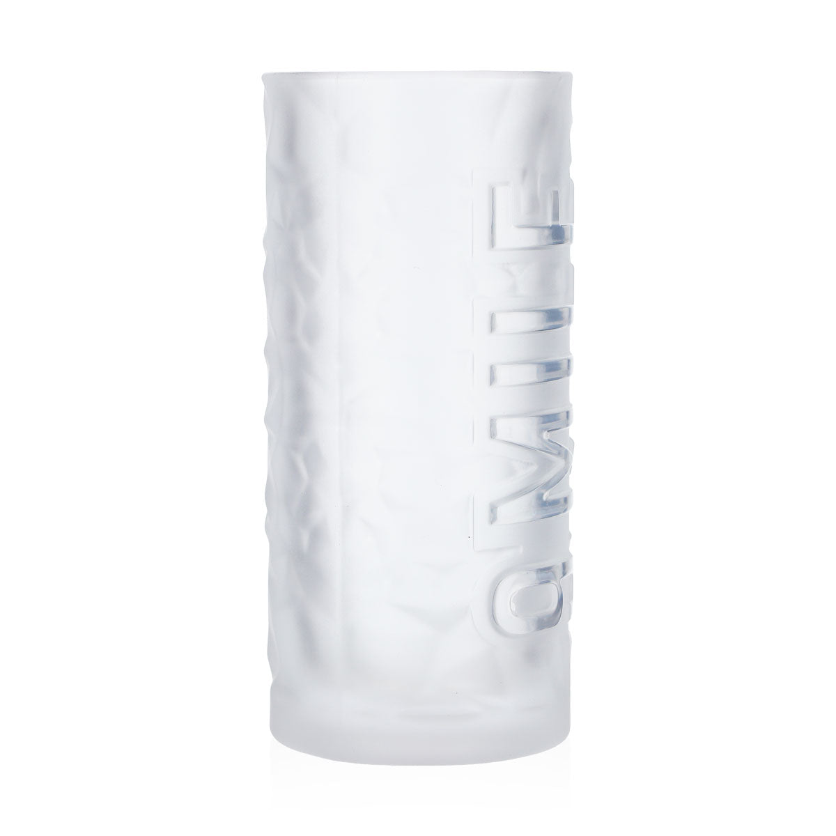 Verre à vodka 9 Mile 0,3 l Verres à long drink Verres en verre dépoli blanc en relief à l'unité – Vue 2