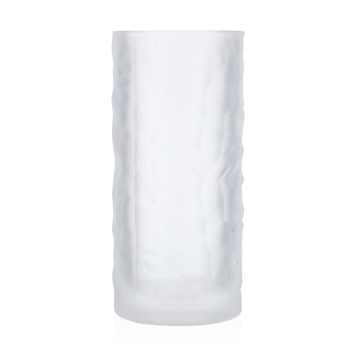 Verre à vodka 9 Mile 0,3 l Verres à long drink Verres en verre dépoli blanc en relief à l'unité – Vue 3