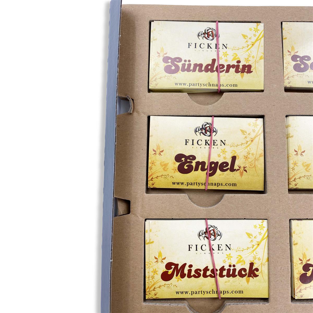 9x autocollants « Ficken » (baise) pour liqueur, lot de 30 pour hommes, slogans – Vue 4