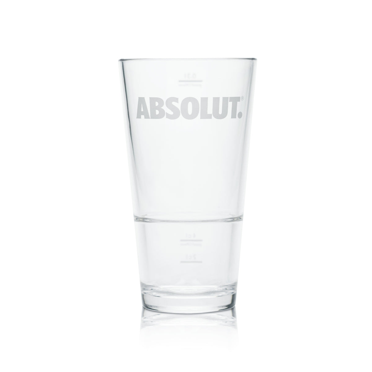 6x gobelets Absolut en plastique dur réutilisables de 0,3 l, calibrés, pour la restauration – Vue 2