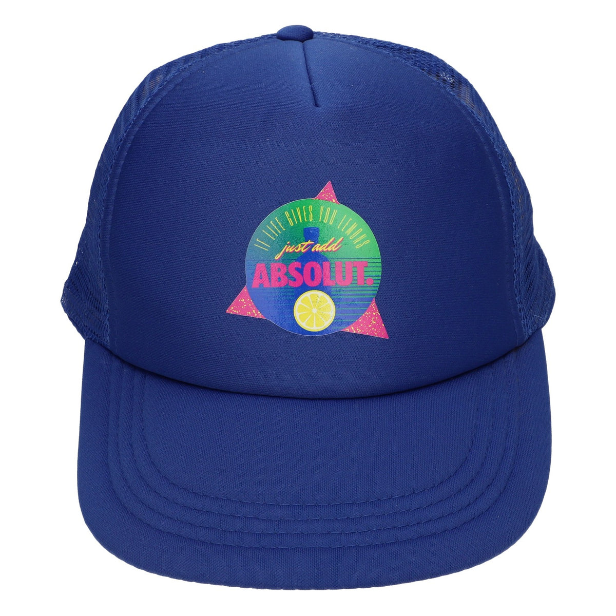 Casquette Absolut Bleue Casquette Snapback Réglable Unisexe Trucker – Vue 3