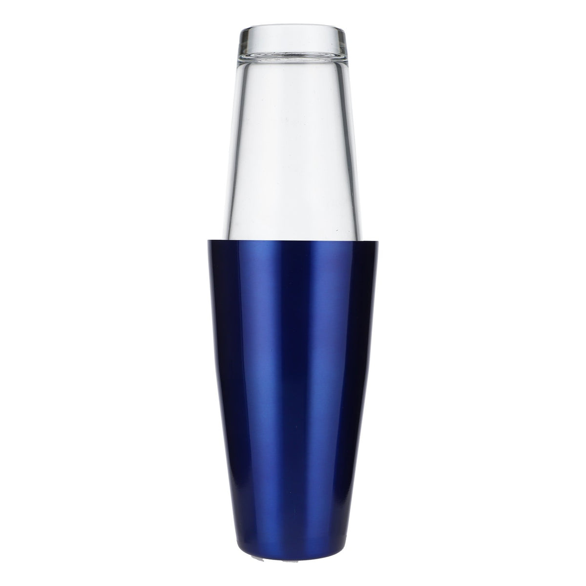 Absolut Vodka Boston Shaker Shaker Accessoires de bar Acier inoxydable/verre bleu – Vue 3