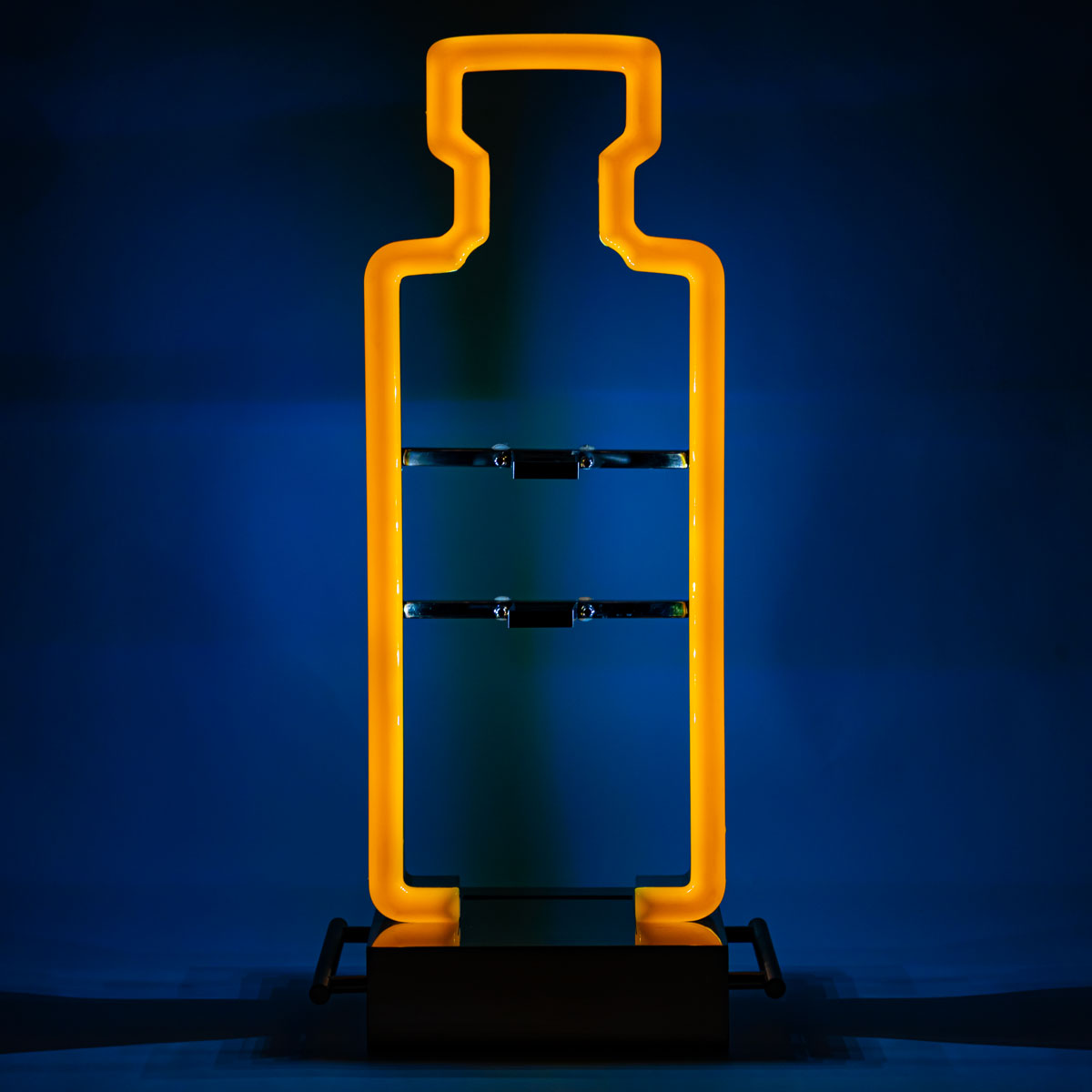 Absolut Vodka Elyx LED Glorifier Bottle Enseigne lumineuse en forme de présentoir