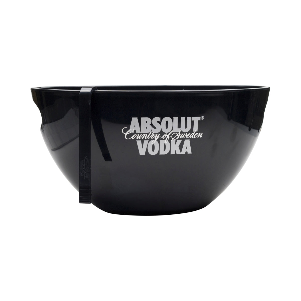 Absolut Vodka Refroidisseur de bouteille Bac à glaçons noir avec séparateur