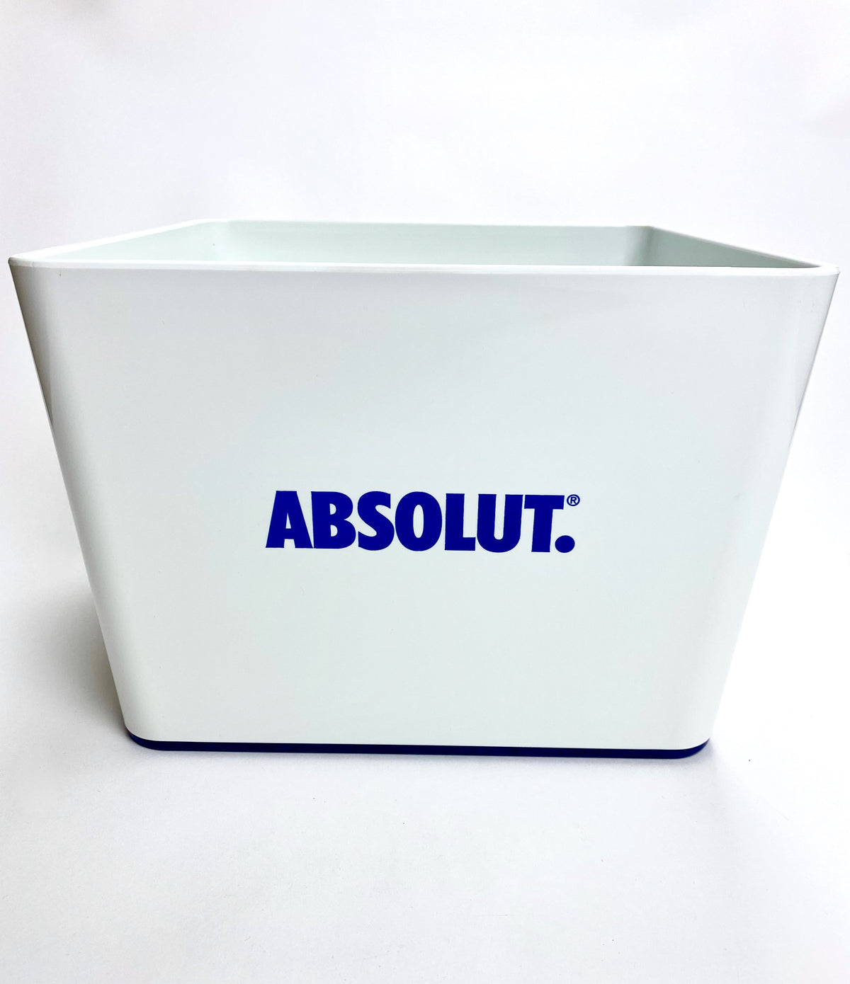 Absolut Vodka Refroidisseur de bouteille Bac à glaçons blanc sans couvercle sans emballage d'origine – Vue 3