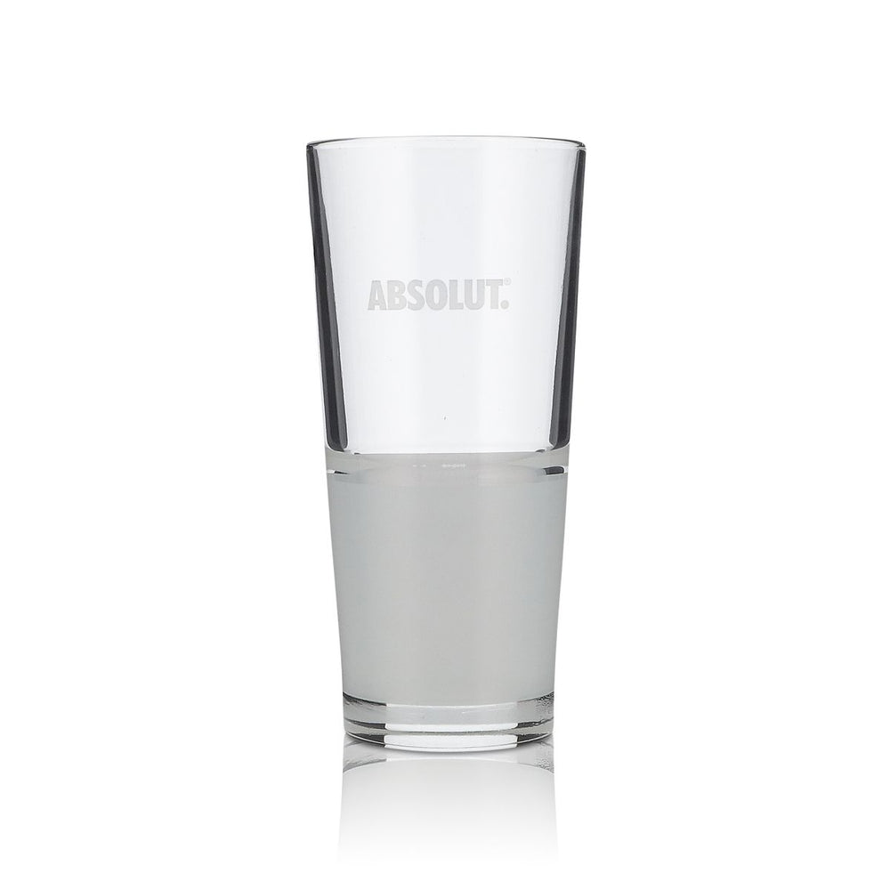 Verre Absolut Vodka 0,33 l Verres Verre à long drink semi-satiné Tasse Scandi