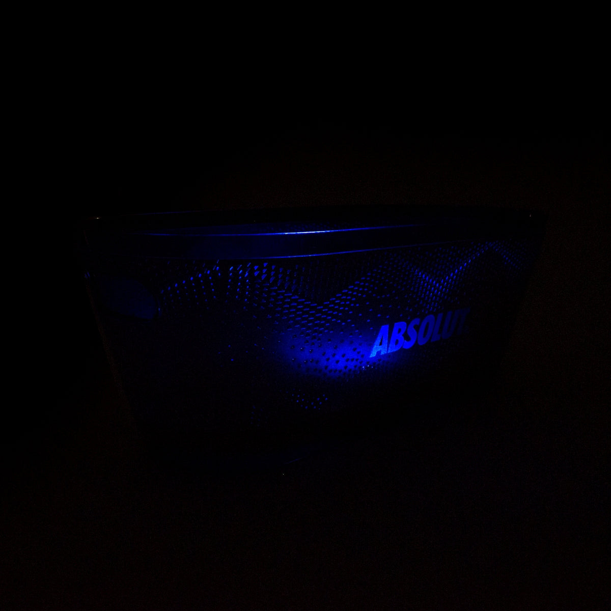 Refroidisseur de bouteille Absolut Vodka LED rechargeable bleu/argent 50 x 25 x 19 cm, accessoires inclus – Vue 4