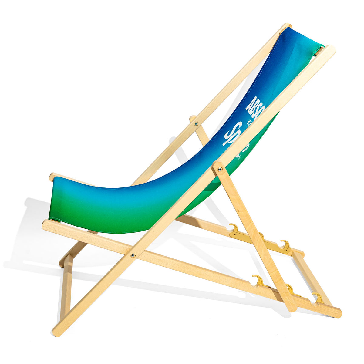 Chaise longue Absolut Vodka « Absolut Sprite » en bois de hêtre – Vue 3