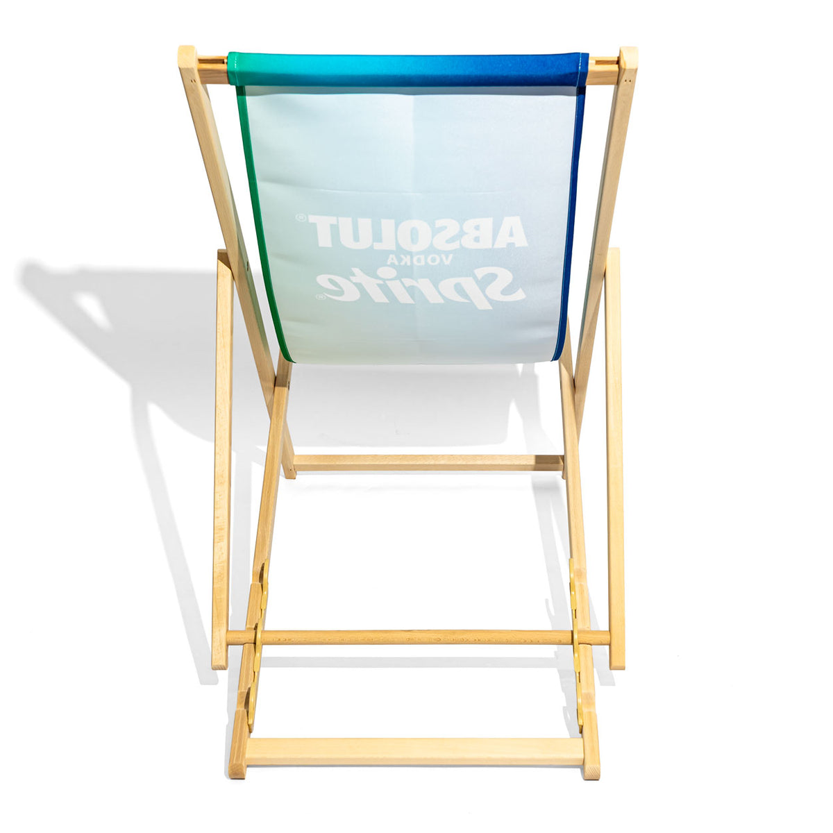 Chaise longue Absolut Vodka « Absolut Sprite » en bois de hêtre – Vue 5