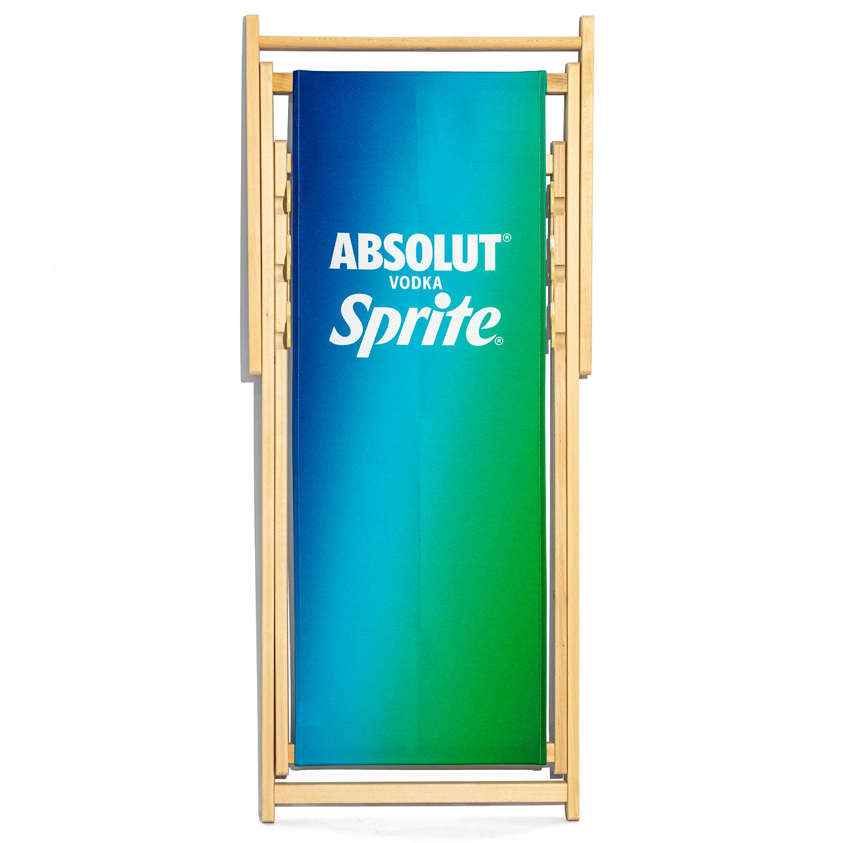 Chaise longue Absolut Vodka « Absolut Sprite » en bois de hêtre – Vue 6