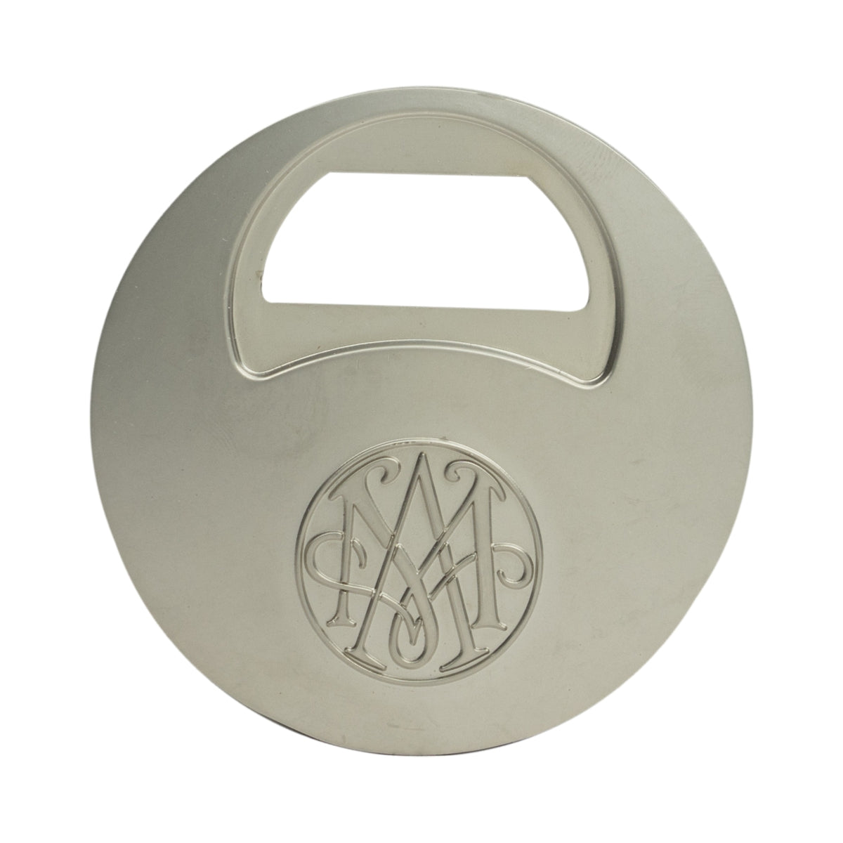 Acqua Morelli Ouvre-bouteille Ouvre-canette Ouvre-bouteille à levier Argent rond Métal Ouvre-bouteille Bar