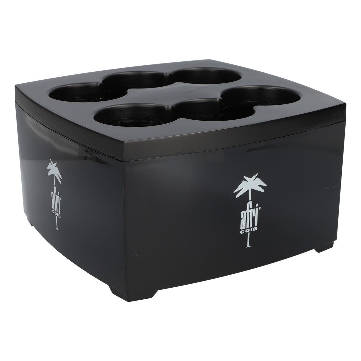 Afri Cola Softdrink Refroidisseur de bouteilles pour conférences Refroidisseur de bouteilles 6 bouteilles Noir