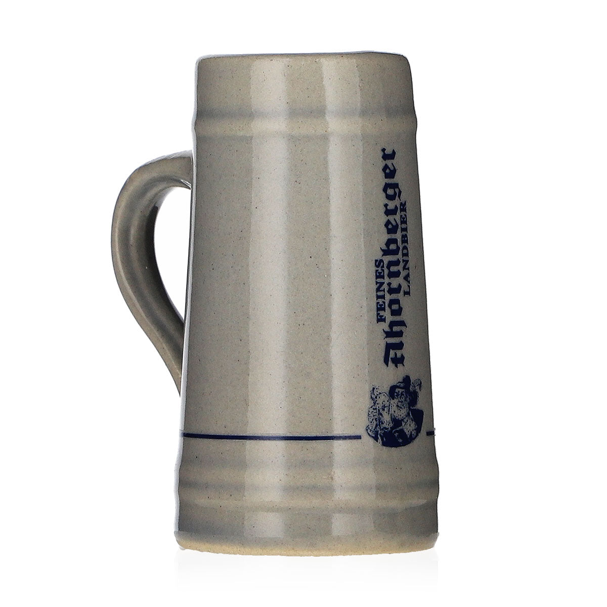 Verre à bière Ahornberger, mini-chope de 2 cl, céramique grise, verre à shot, chope, verre à bière – Vue 2