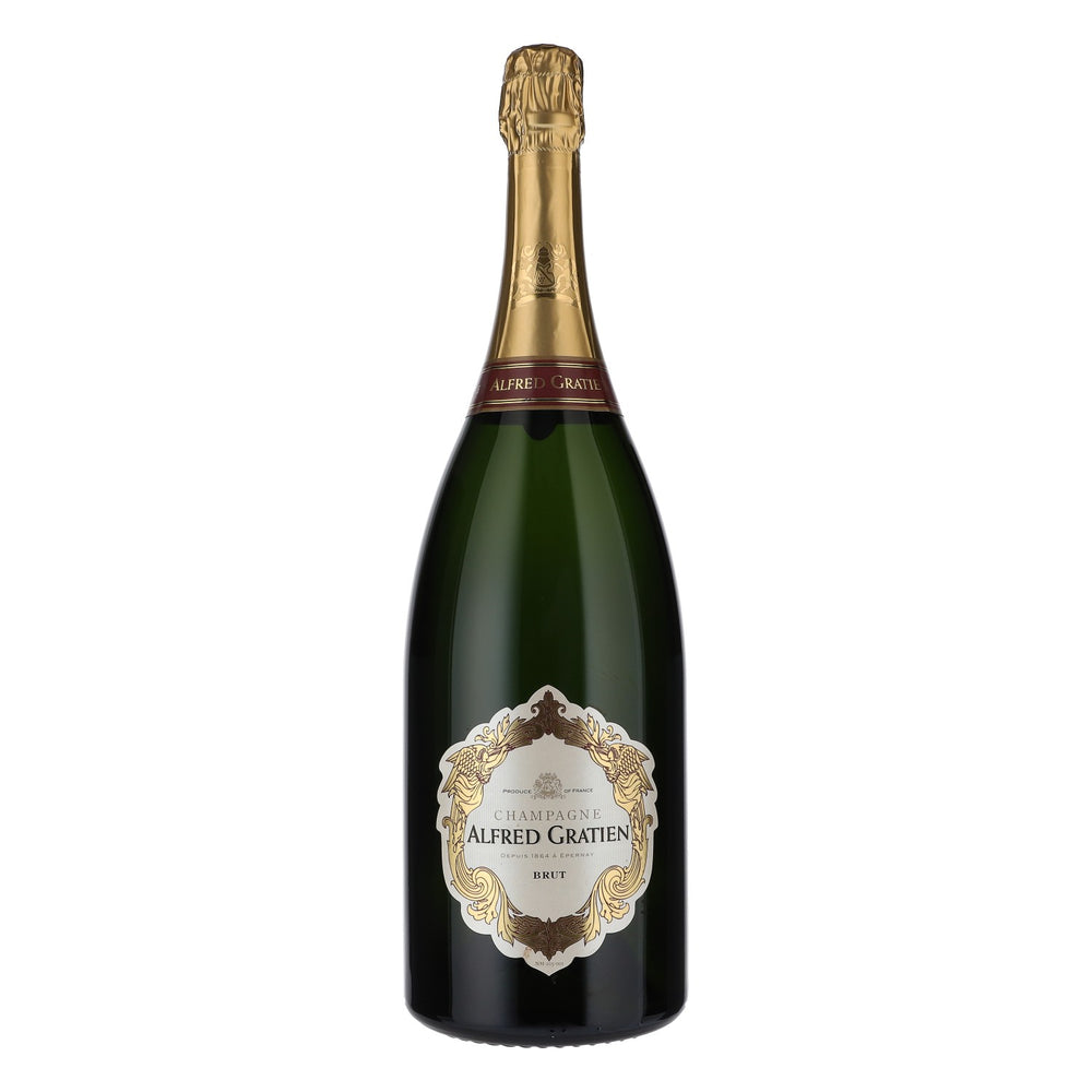 Alfred Gratien Bouteille de champagne vide Bouteille décorative Bouteille d'exposition 1,5 l