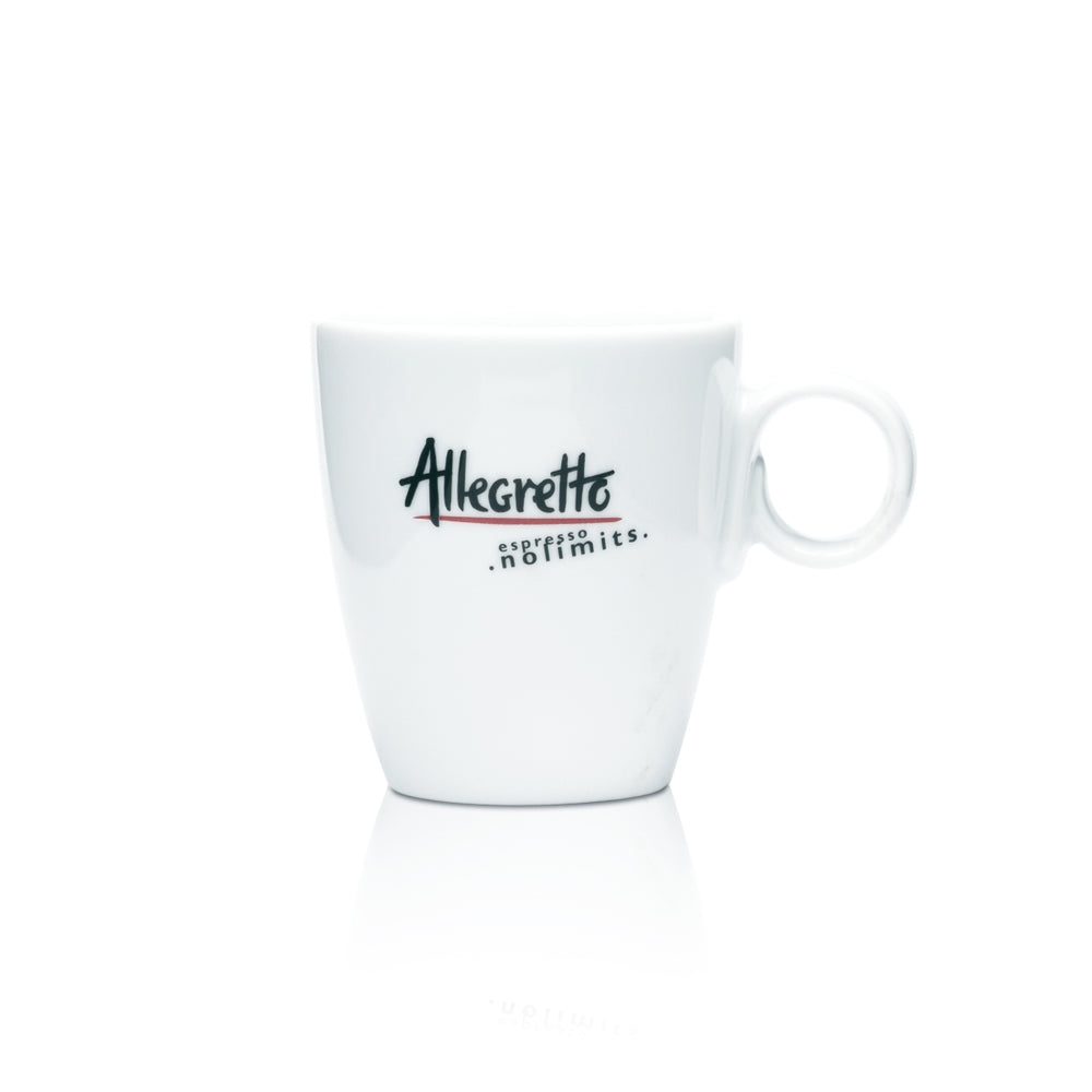 Tasse à café Allegretto 0,1 l Tasse à espresso en porcelaine Kreamik verre blanc