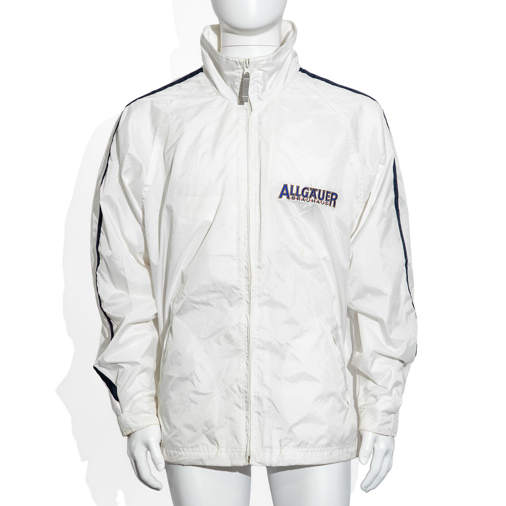 Verre à bière « Allgäuer Brauhaus », taille L - Veste imperméable en polyester blanche, taille L