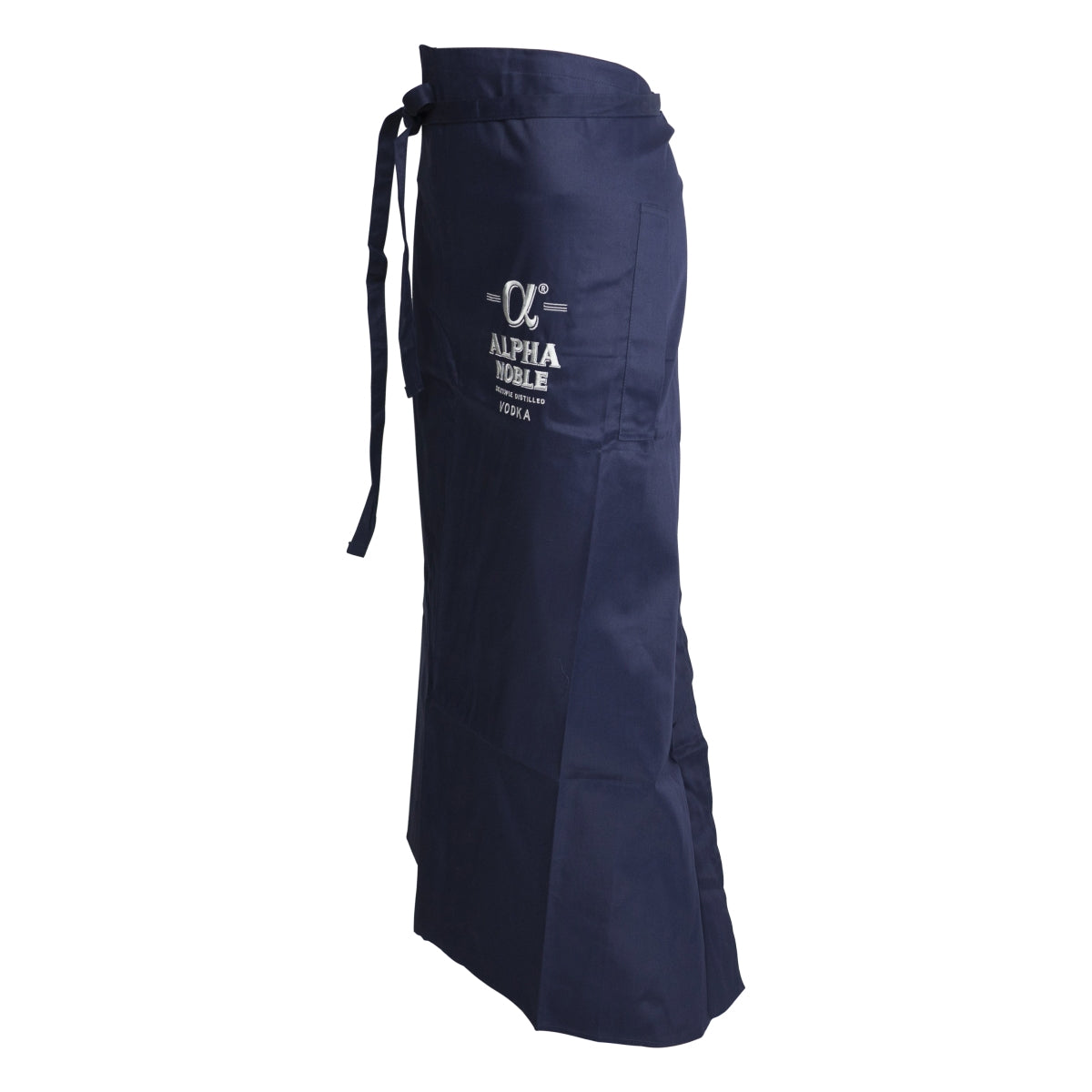 Tablier de sommelier Alpha Noble, ceinture longue, longues poches, service supérieur, restauration – Vue 2