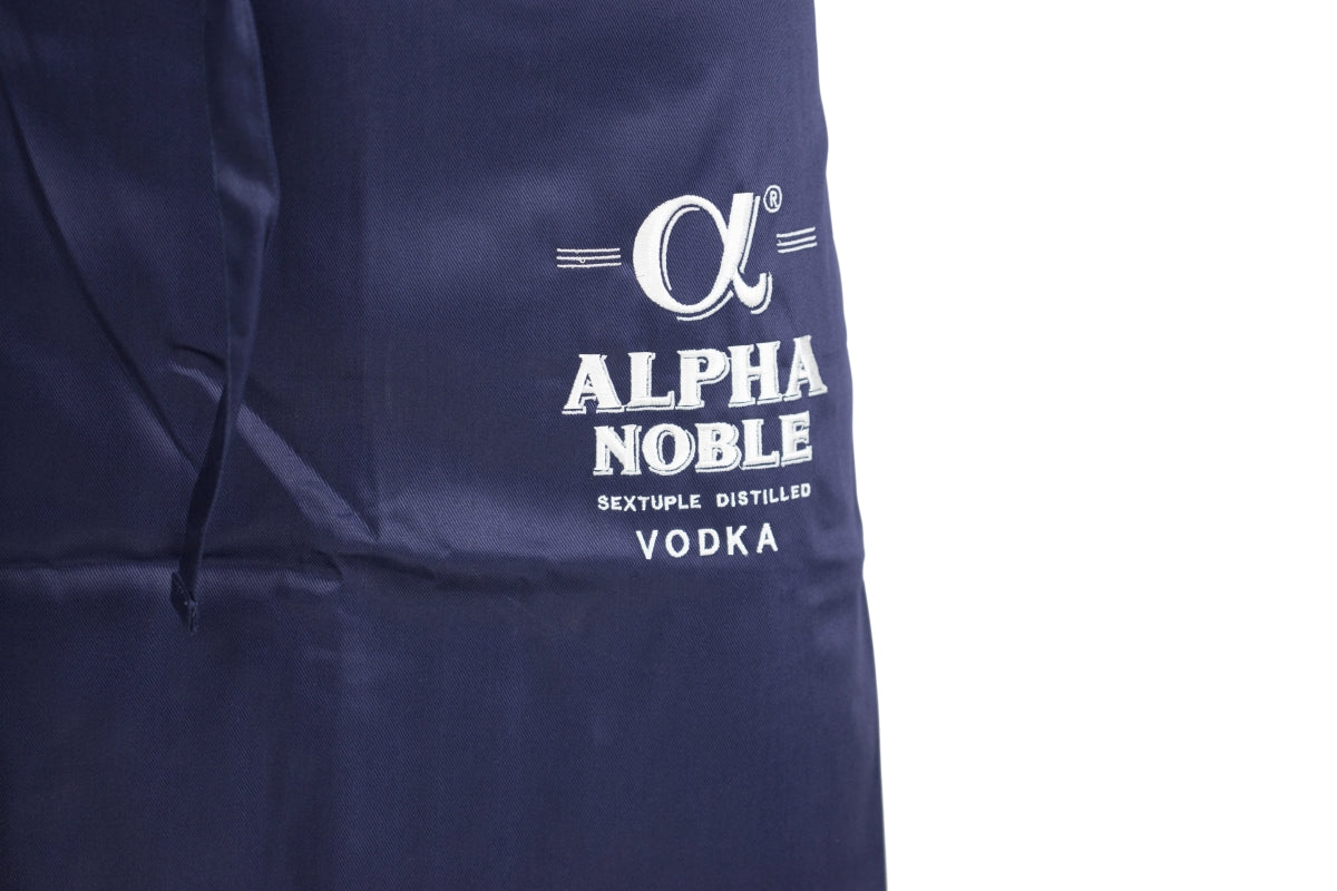 Tablier de sommelier Alpha Noble, ceinture longue, longues poches, service supérieur, restauration – Vue 3