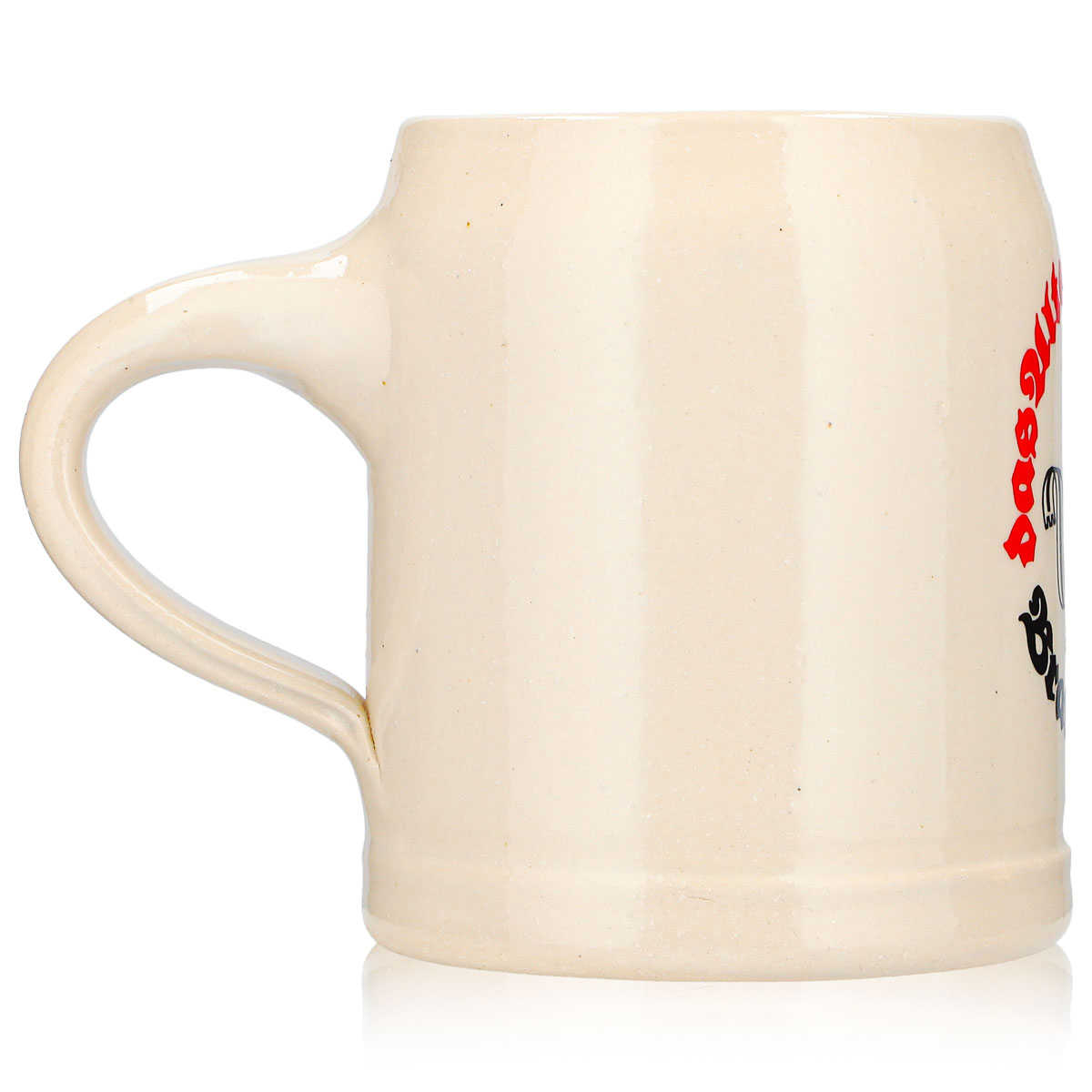 Chope de bière Altenmünster 0,3 l en terre cuite, verre Seidel – Vue 3