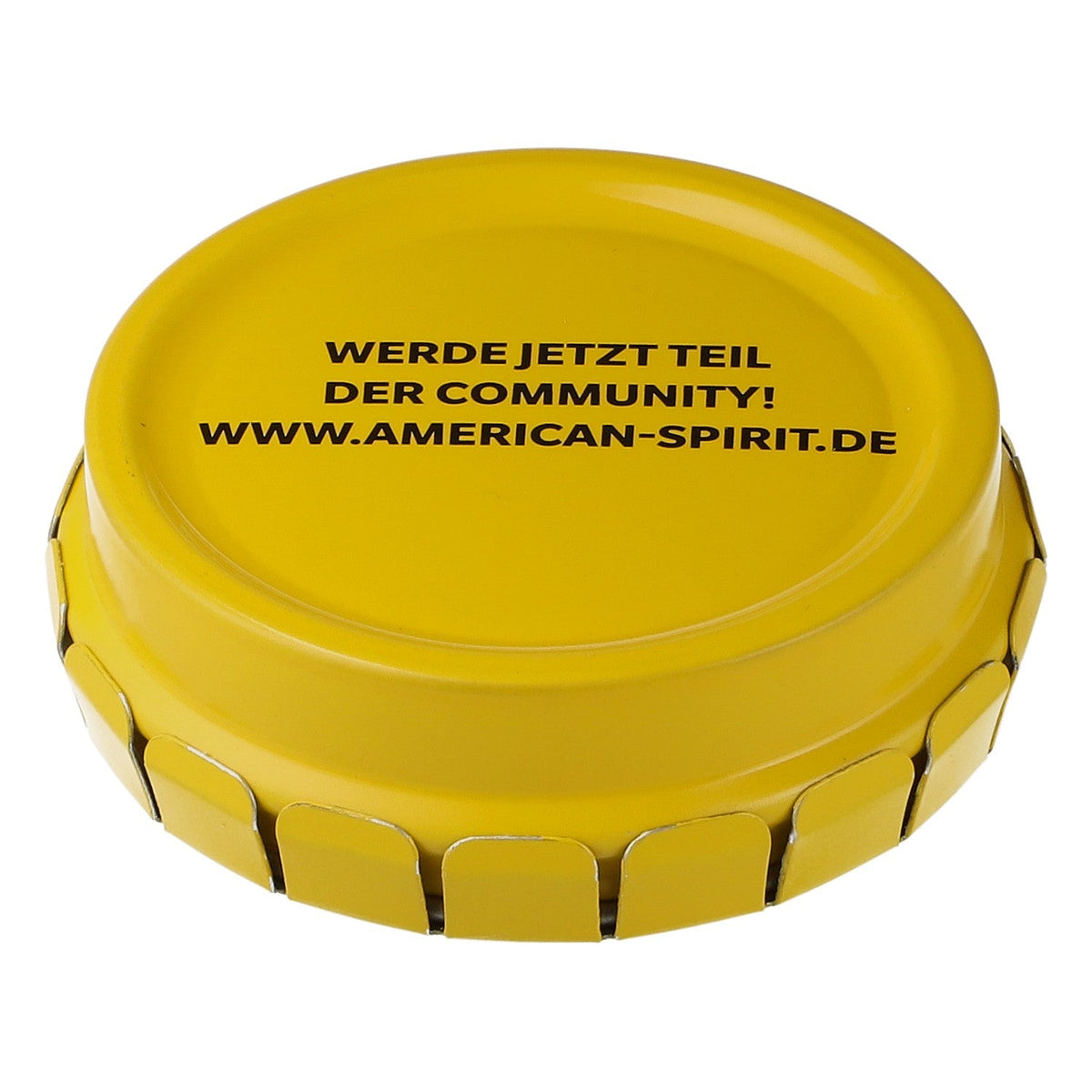 5x cendriers American Spirit Cigarettes Beach Ashtray Mini Yellow Tin Can – Vue 5