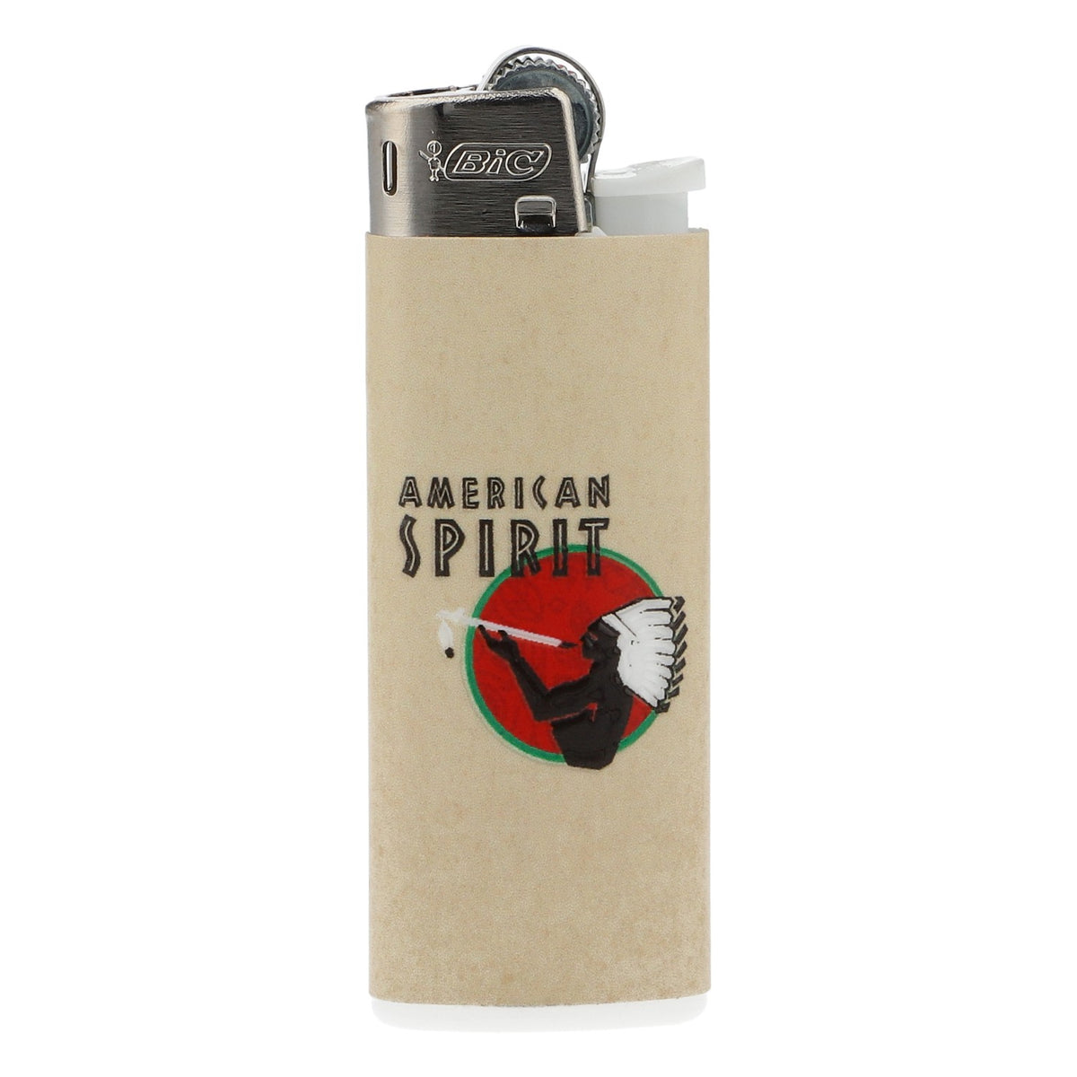 Briquet American Spirit Cigarettes Lighter Tabac Mini Beige Bic – Vue 2