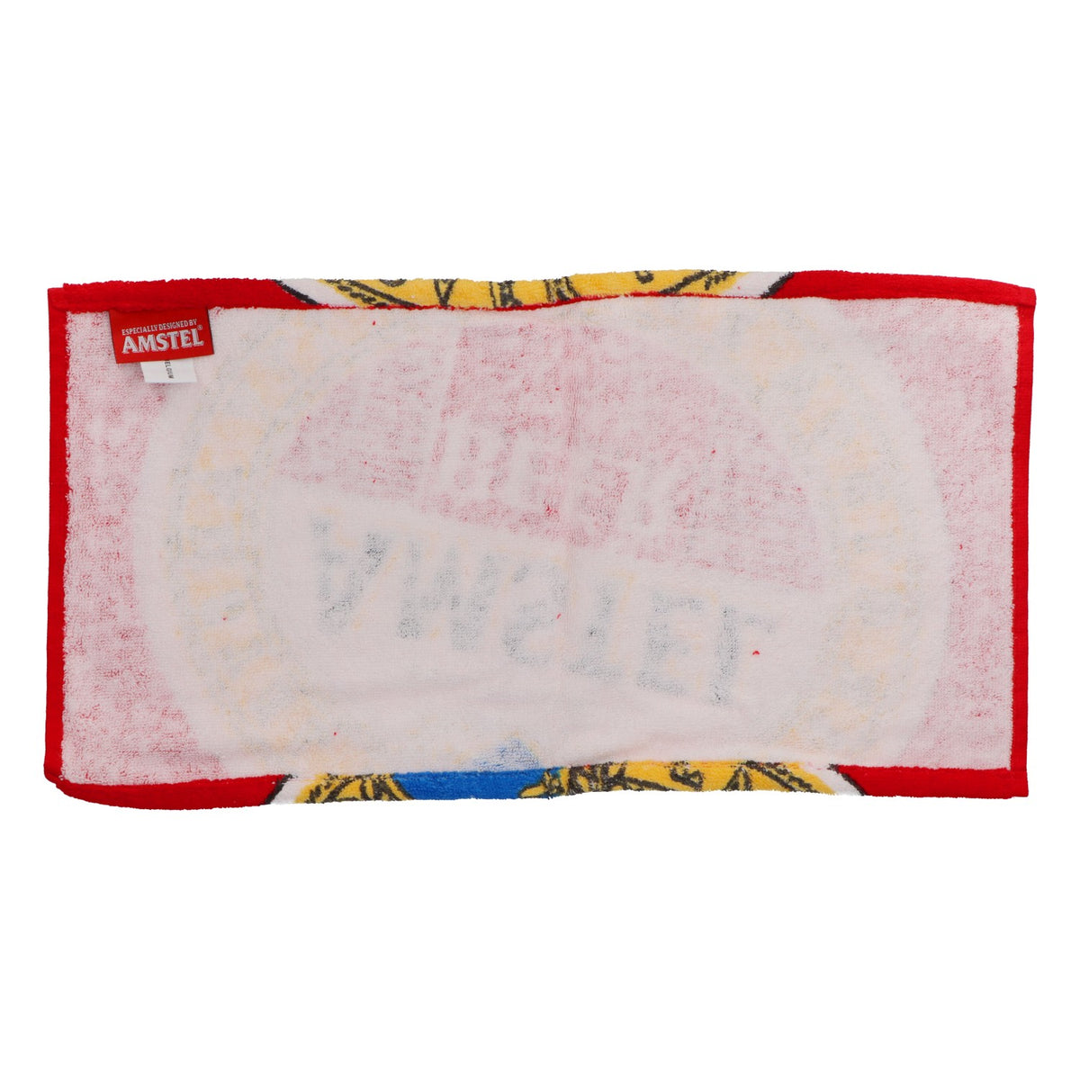 Serviette de bar Amstel Bartowel 49 x 26 cm, rouge, en coton – Vue 3