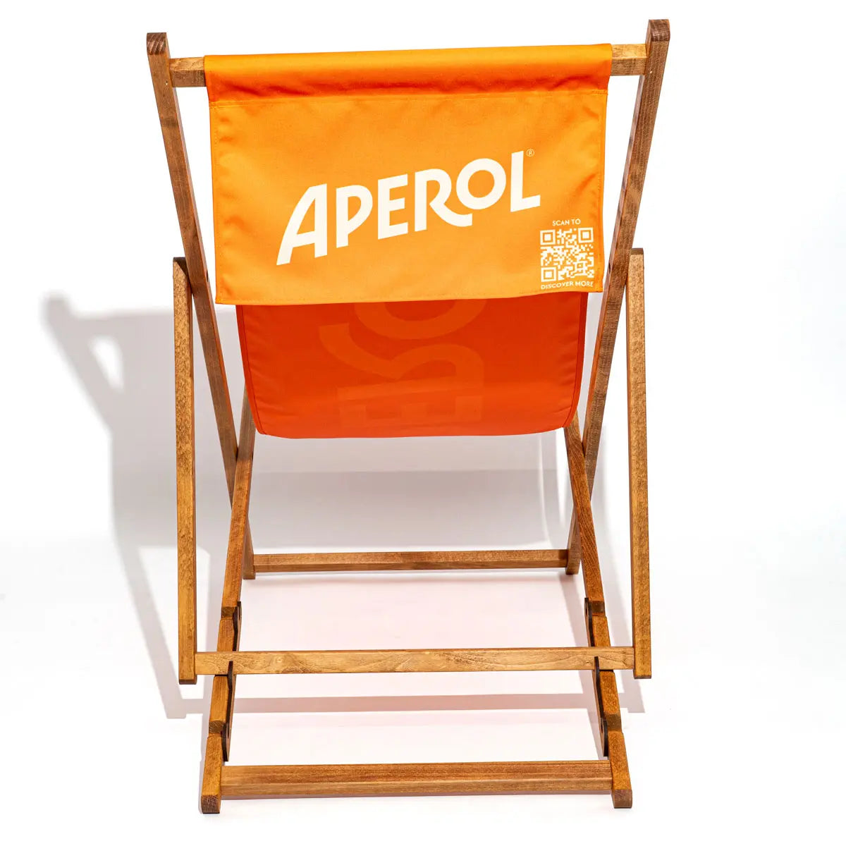 Chaise longue Aperol pliante pour la plage, le jardin, le camping