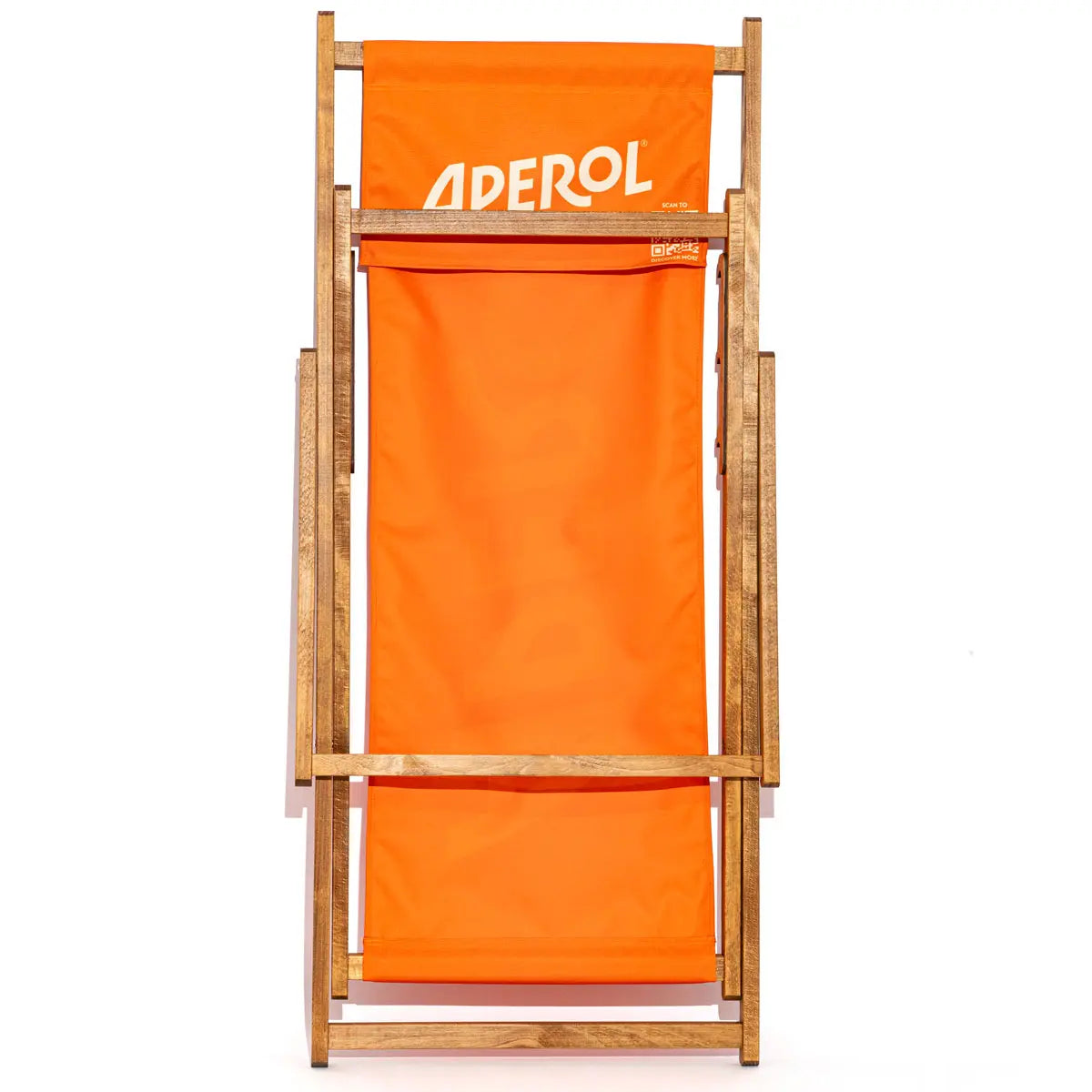 Chaise longue Aperol pliante pour la plage, le jardin, le camping
