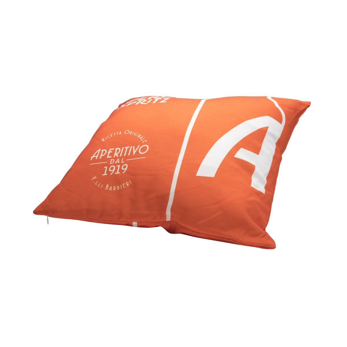 Coussin Aperol liqueur orange bouteille 40x40 décoration d'extérieur canapé salon bar – Vue 2