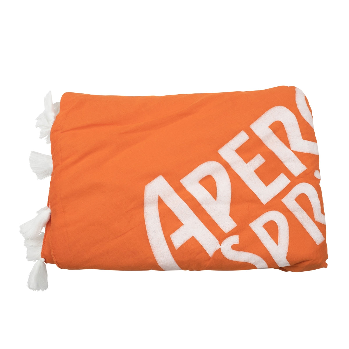 Couverture Aperol Spritz ronde Ø135cm plage lac pique-nique jardin parc couverture
