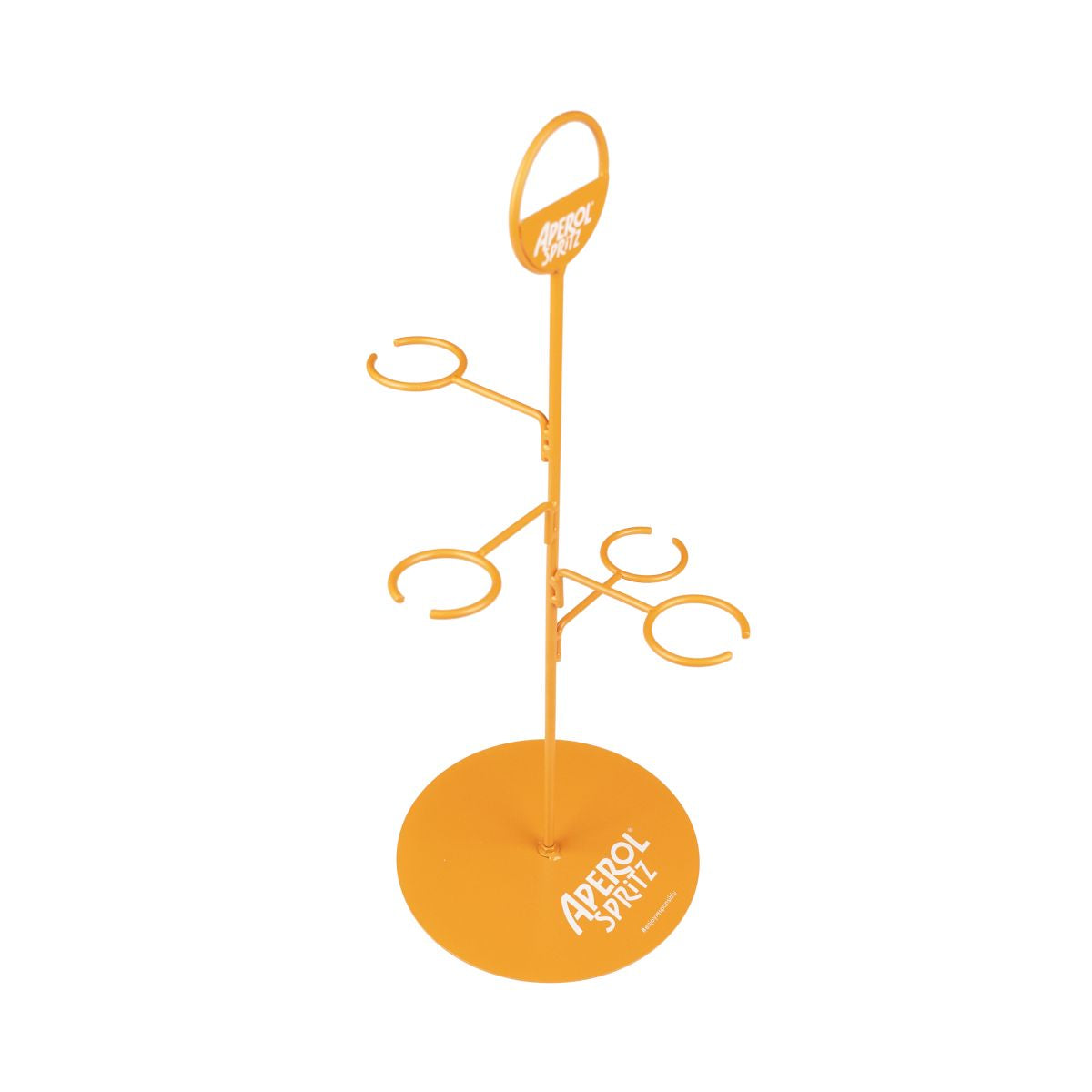 Aperol Spritz Arbre à verres 4 verres Support Décoration Gastronomie Publicité Merchandising – Vue 2