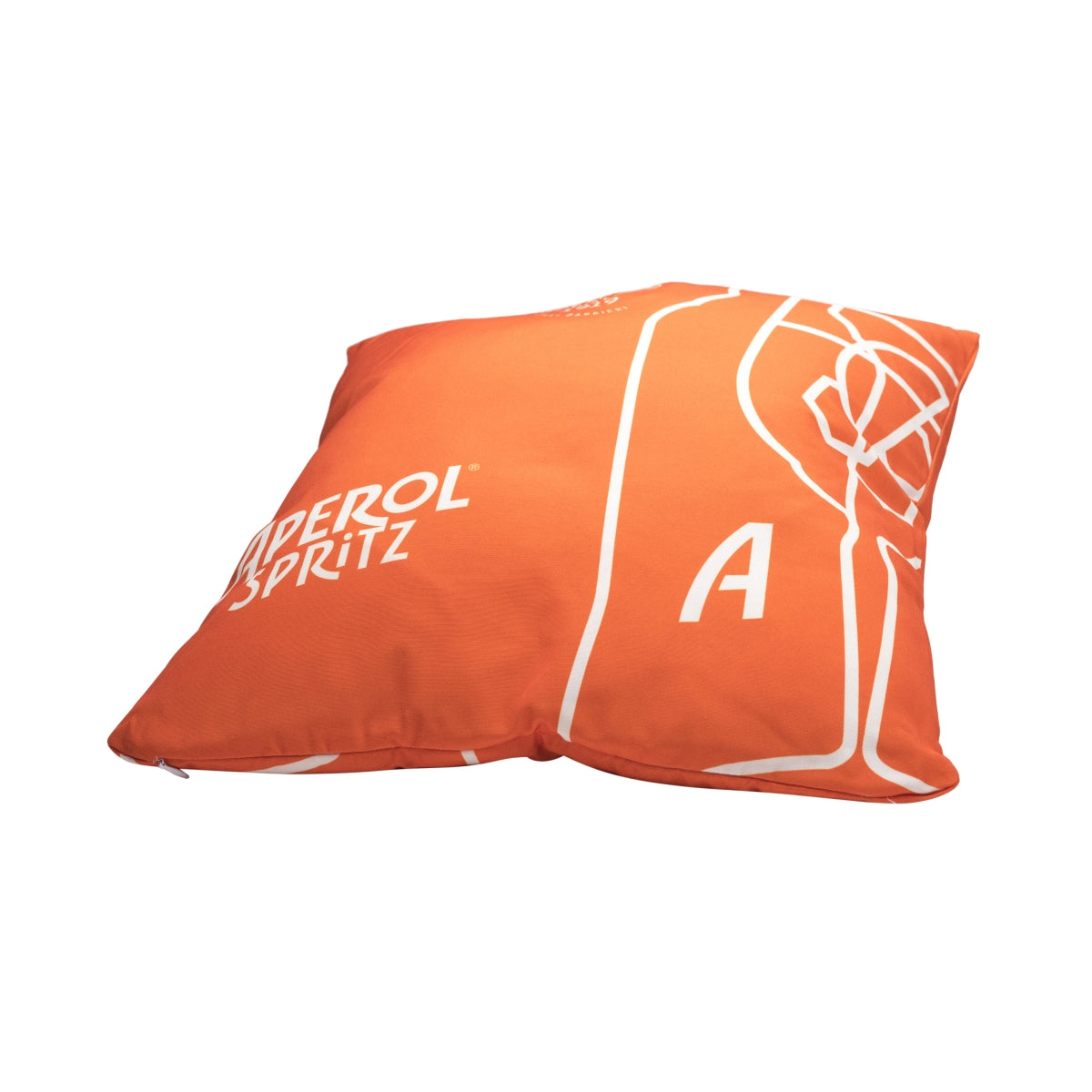 Coussin Aperol Spritz Orange Aperitivo 1919 40x40 Décoration d'extérieur Canapé Lounge Bar – Vue 2
