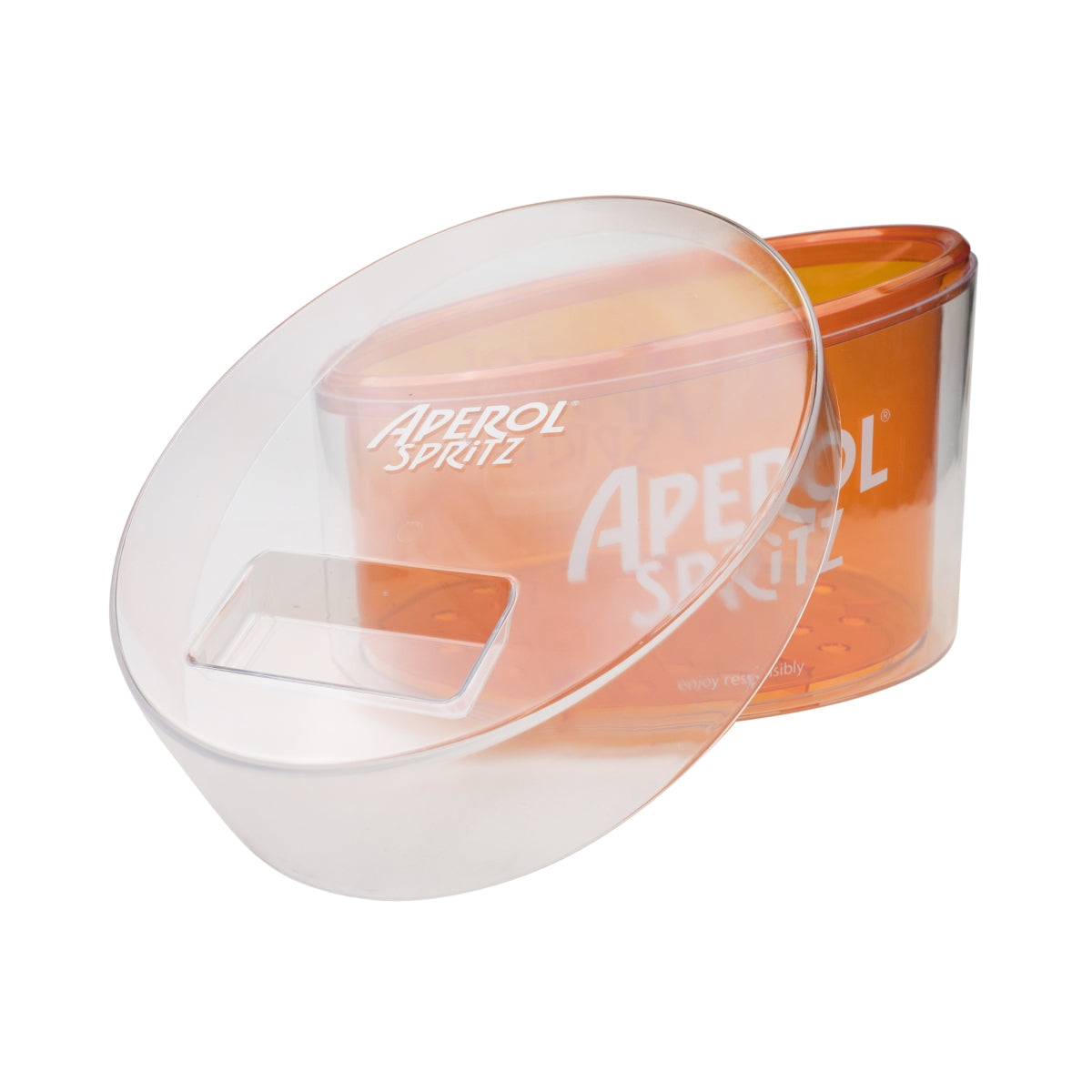 Aperol Spritz Refroidisseur Bac à glaçons Boîte pour bouteilles Refroidisseur à double paroi Bar – Vue 4