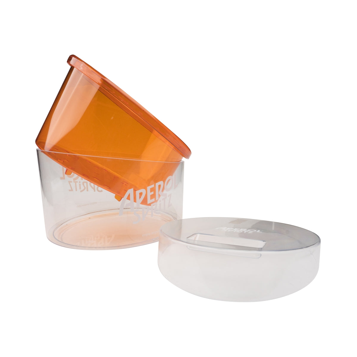 Aperol Spritz Refroidisseur Bac à glaçons Boîte pour bouteilles Refroidisseur à double paroi Bar – Vue 6