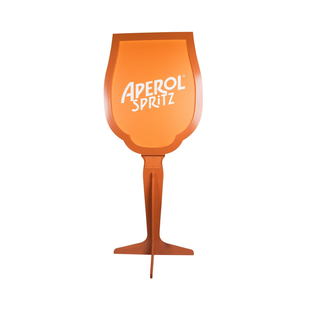 Enseigne lumineuse Aperol Spritz XXXL 2 m, panneau en verre orange LED grandeur nature – Vue 2