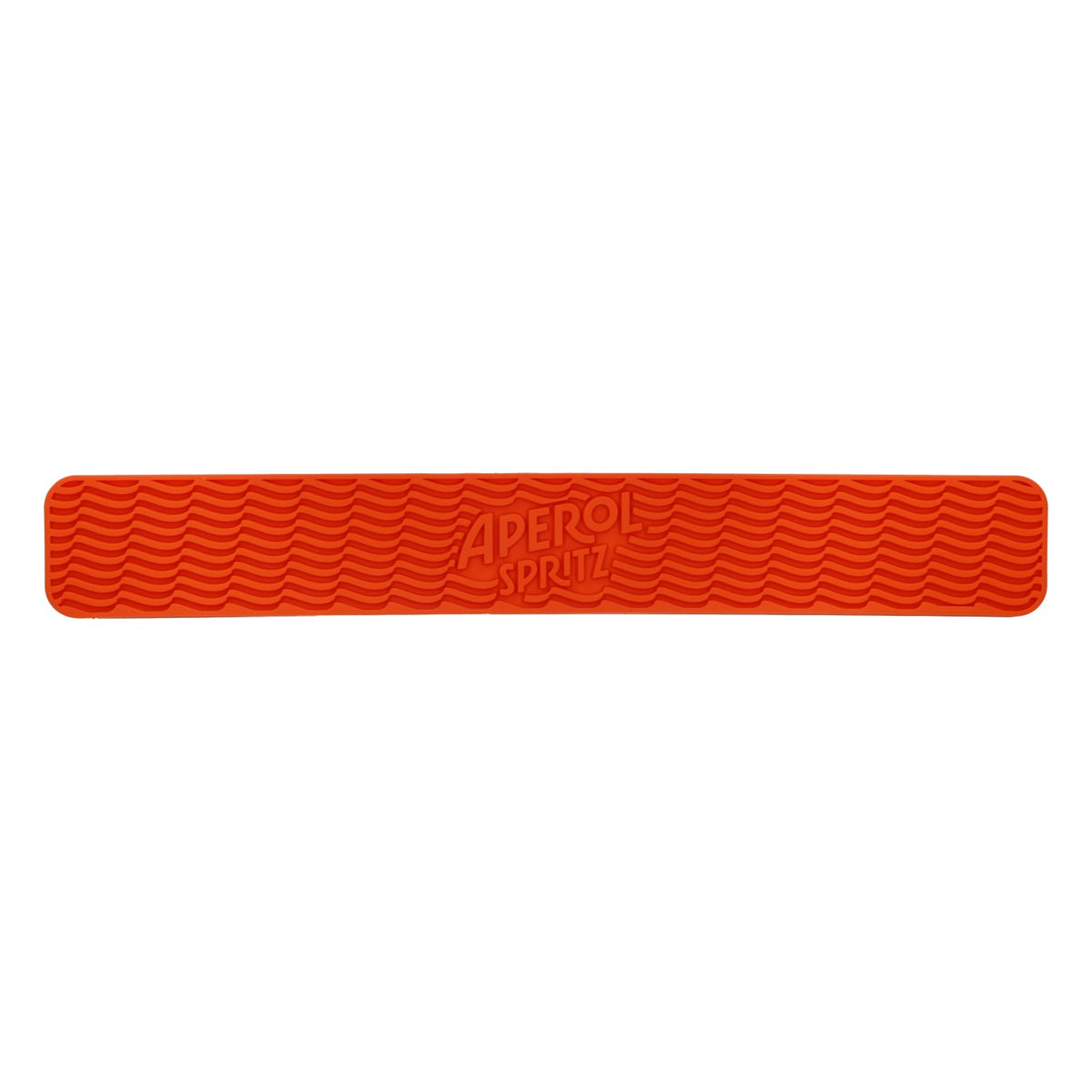 Tapis de bar Aperol Spritz Liqueur Tapis égouttoir Accessoires de bar 58 x 8,5 cm Wave