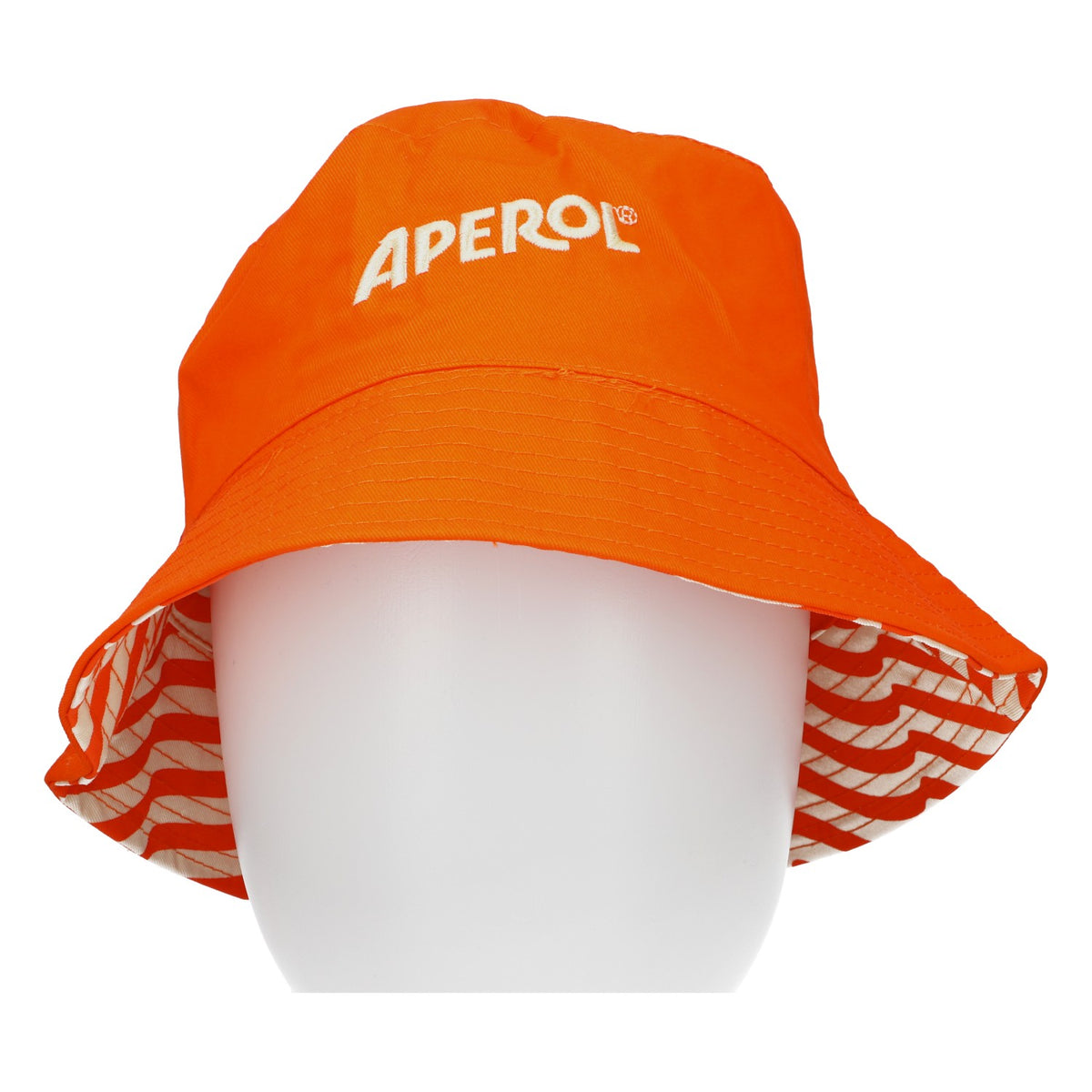 Aperol Spritz Liqueur Chapeau Casquette Casquette réversible Chapeau bob Chapeau réversible Chapeau de pêcheur – Vue 2