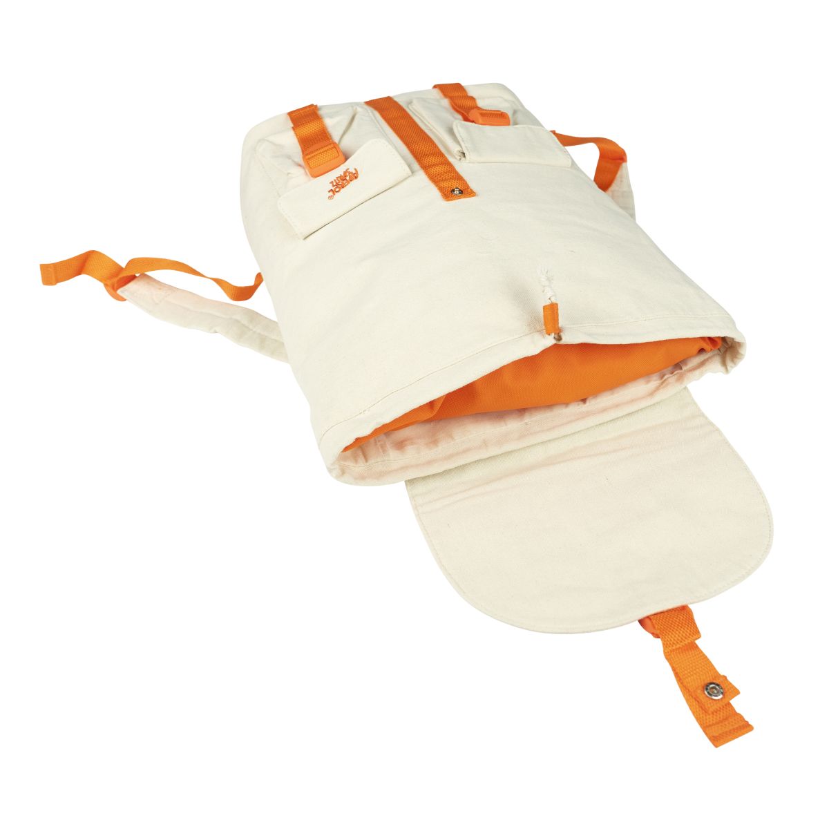Sac à dos Aperol Spritz avec poches, compartiment pour ordinateur portable, randonnée, plage – Vue 3