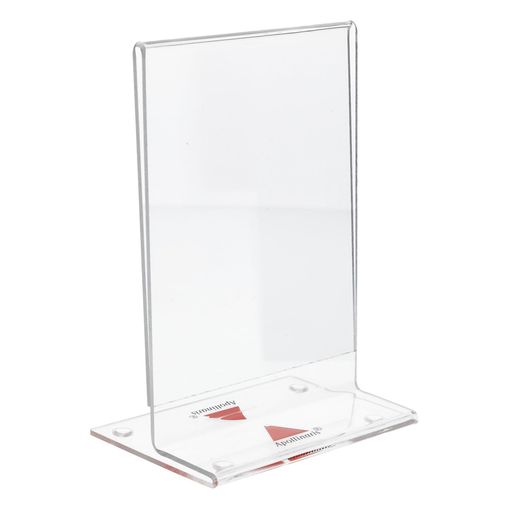 Apollinaris Wasser Présentoir de table acrylique porte-cartes transparent