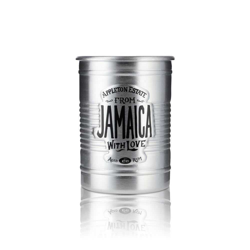 Verre à long drink Appleton Rum 0,42 l, gobelet en métal, verres Moscow Mule Cocktail