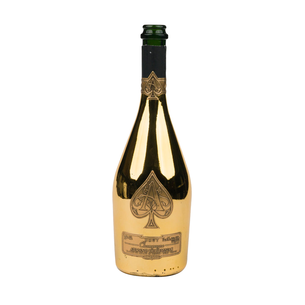Armand De Brignac Champagne BOUTEILLE VIDE 0,75 l Bouteille dorée Décoration factice