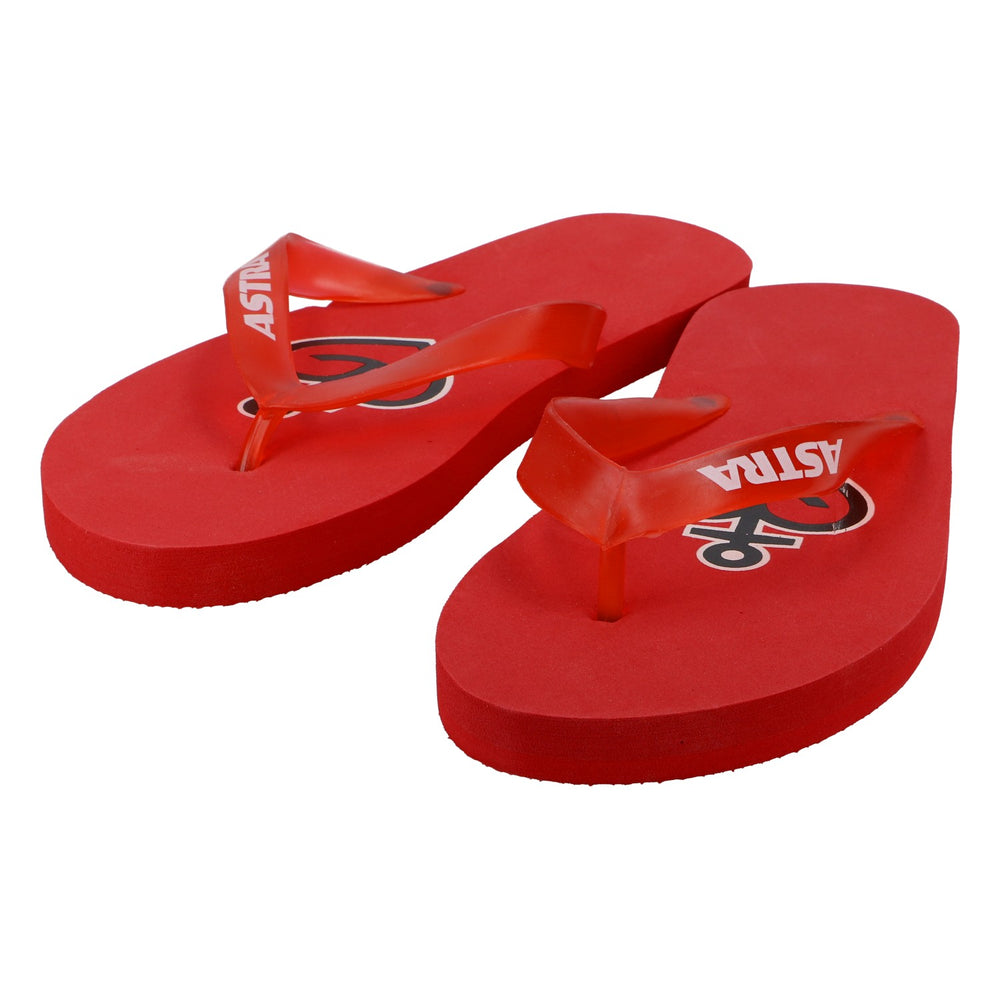 Tongs de bain Astra, sandales de bain à séparateur d'orteils, petites, rouges, taille 36/37