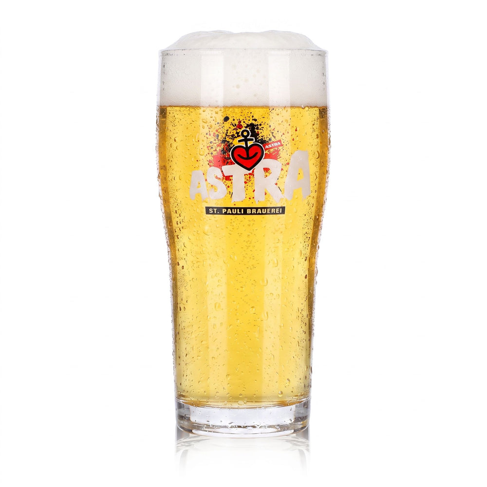 Verre à bière Astra 0,25 l, édition spéciale de la brasserie St. Pauli Sahm
