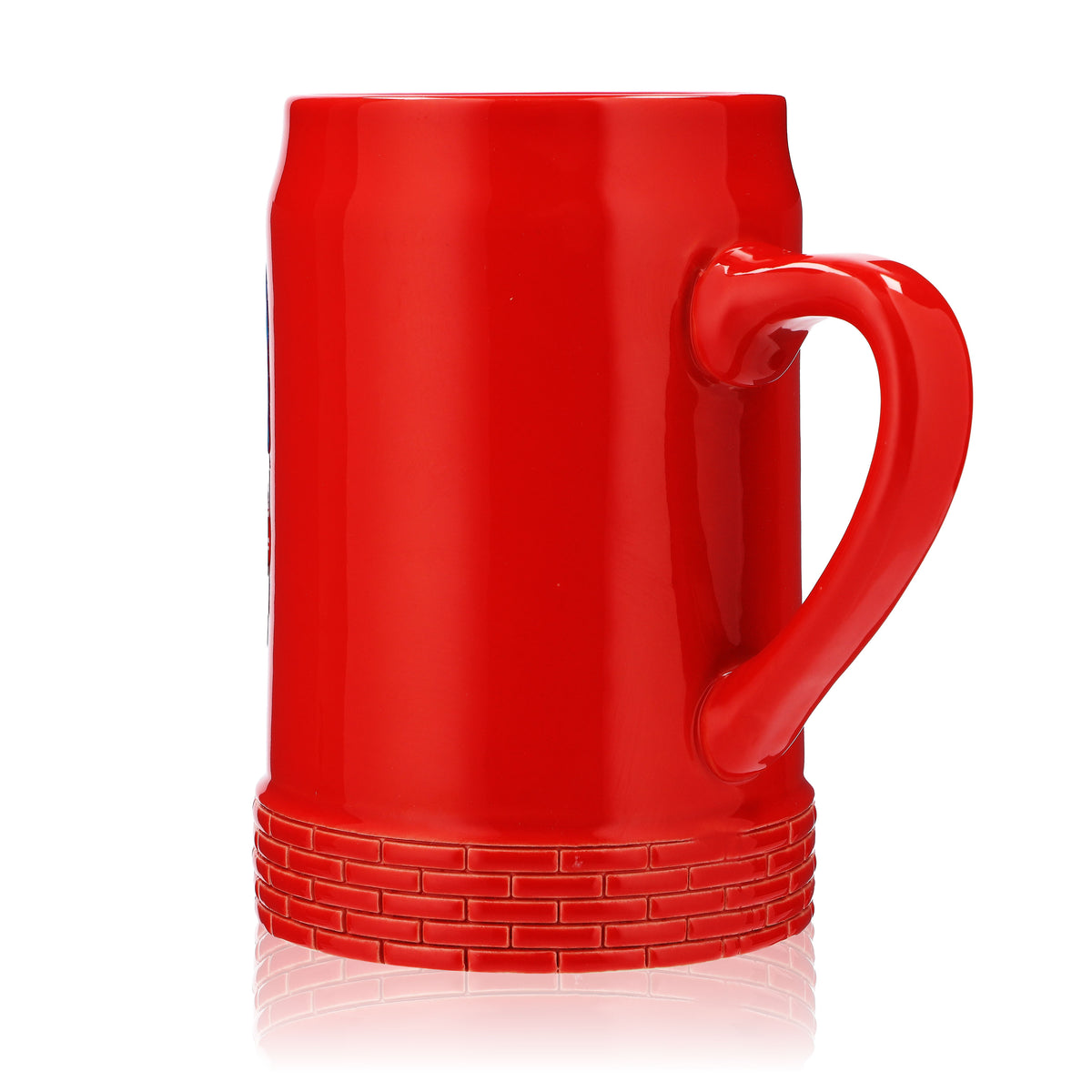 Verre à bière Astra 0,75 l Chope de collection Chope en édition spéciale Chope en terre cuite Seidel Rouge – Vue 4