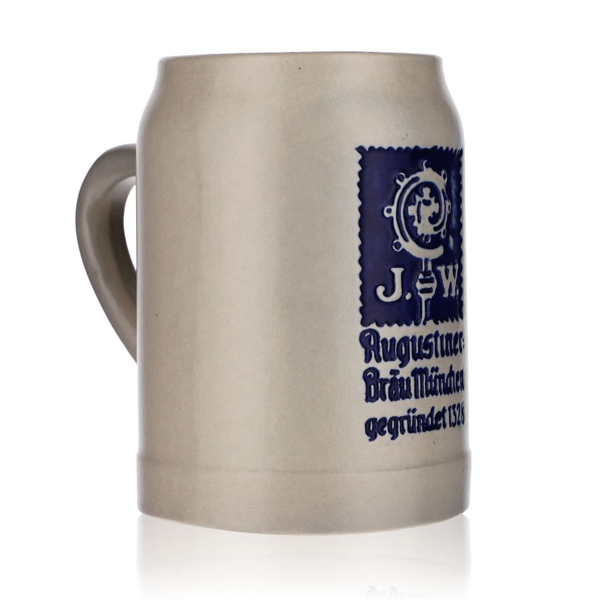 Verre à bière Augustiner Chope à bière Chope à collectionner Chope à bière 0,5 l Chope en terre cuite – Vue 2