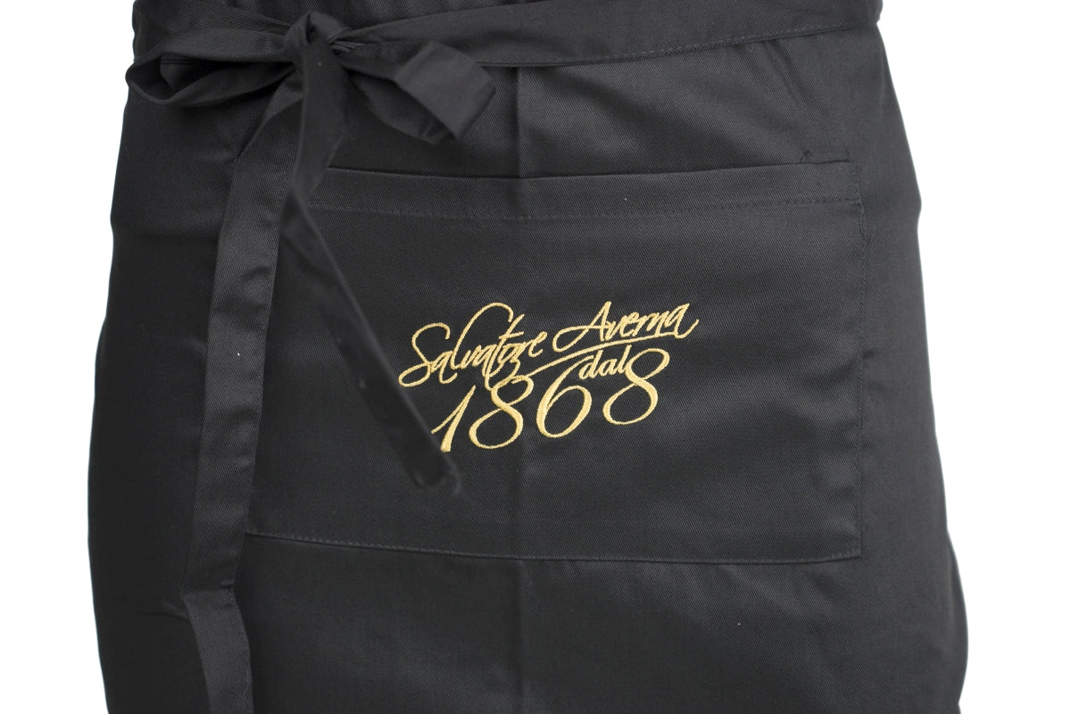 Tablier Averna pour serveurs, noué sur le ventre, poche fendue, service gastronomique, bistrot, café – Vue 3
