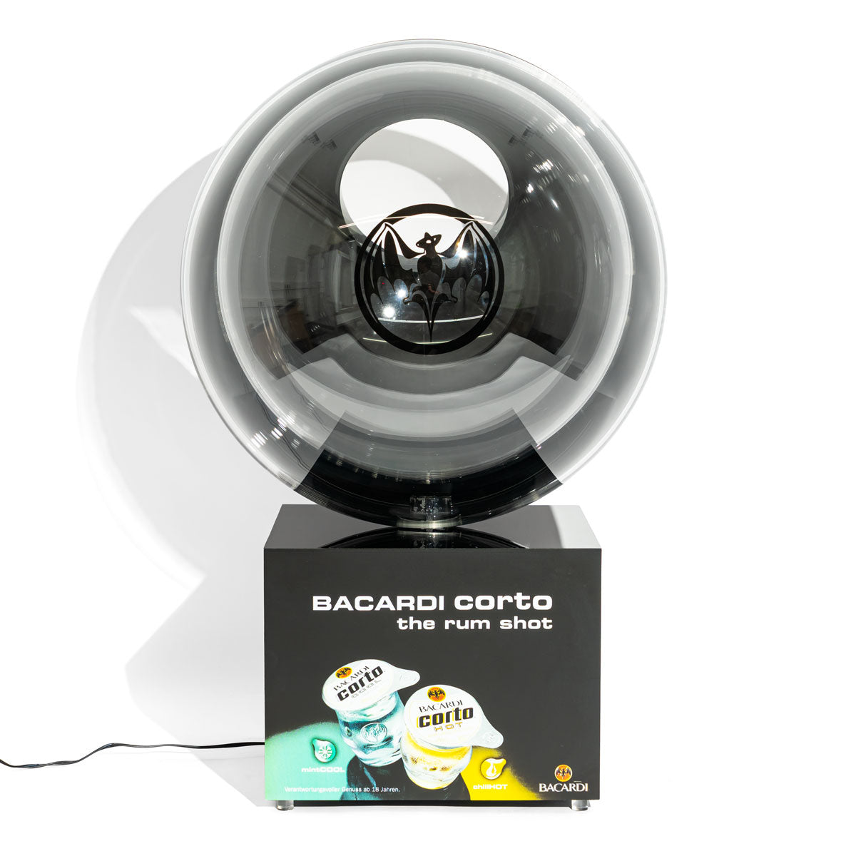 Bacardi Corto the Rum Boule à glace LED/boule à boisson avec robinet, d'occasion. – Vue 4