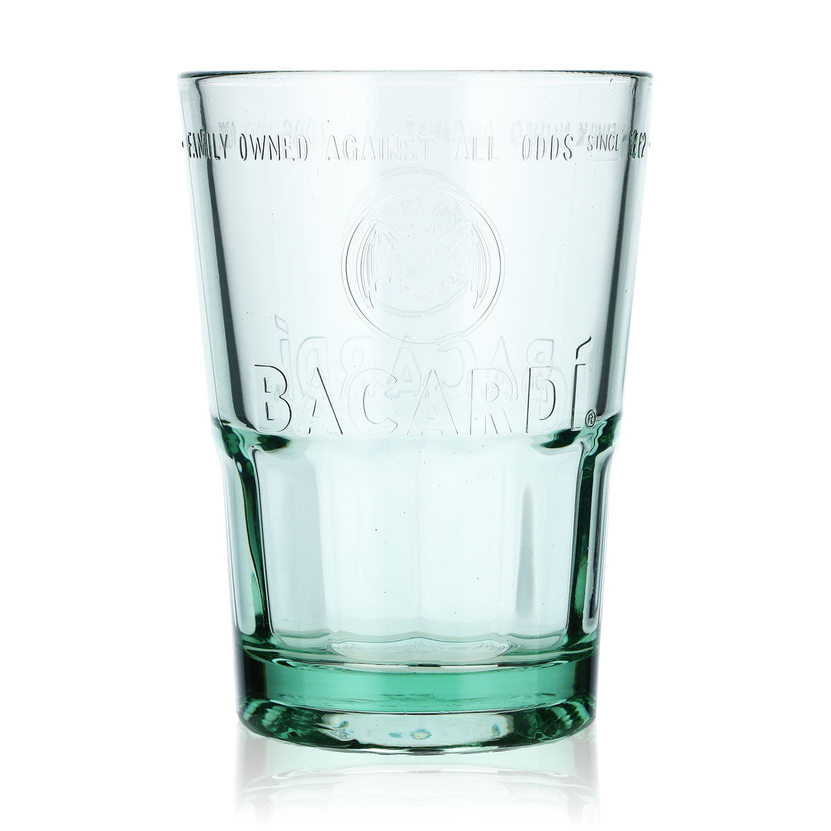 Verre à rhum Bacardi Verres à rhum Verres à cocktail 0,28 l Verre à long drink Vert